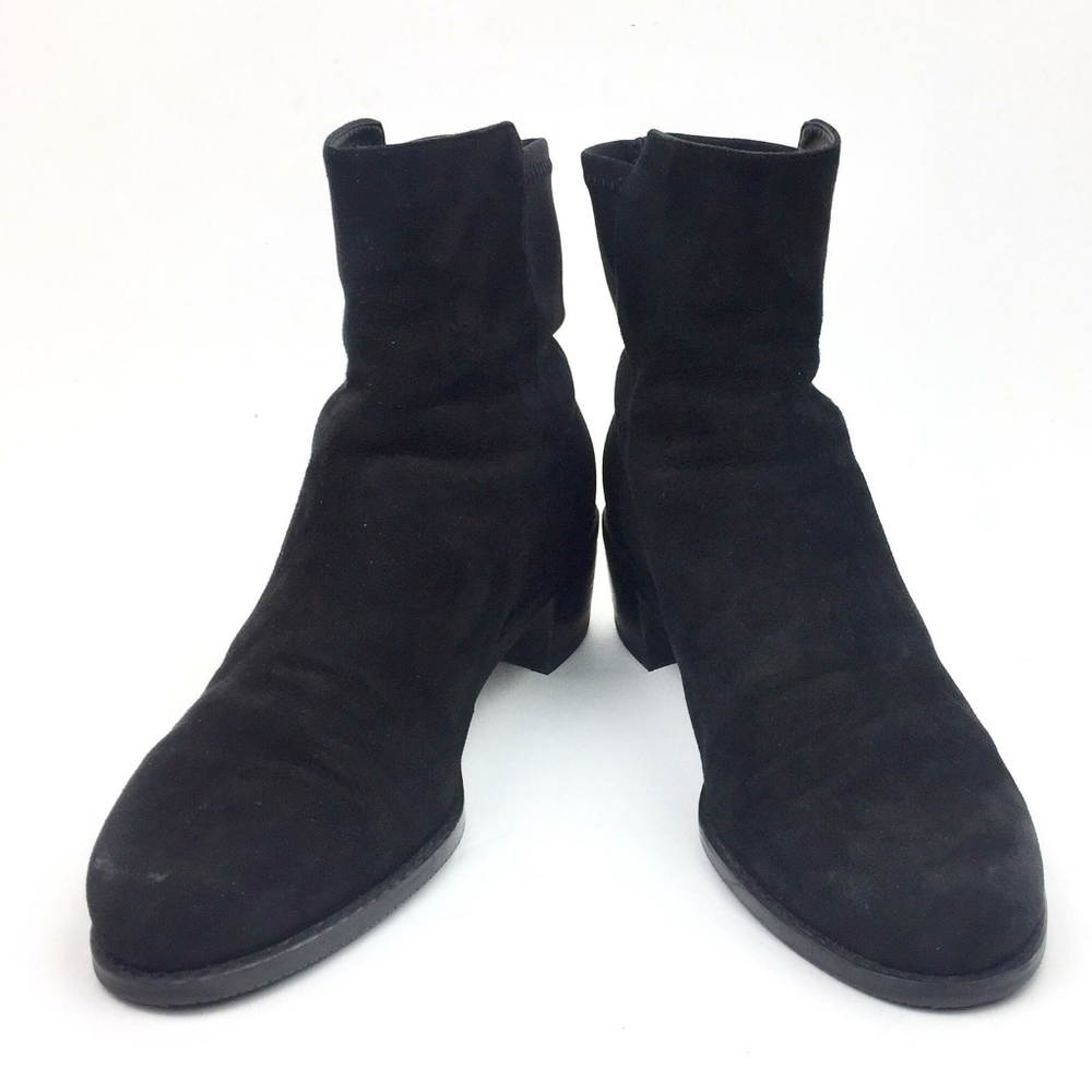 Stuart Weitzman Reserve 50/50 suede ankle …